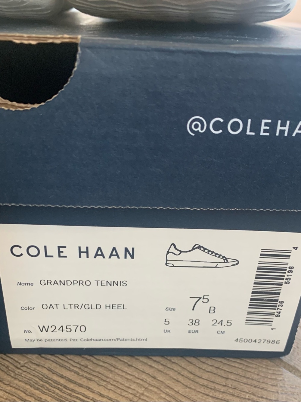 Cole Haan Grandpro Tennis Leather Women’s Low-Top Sneakers - Picture 2 of 8